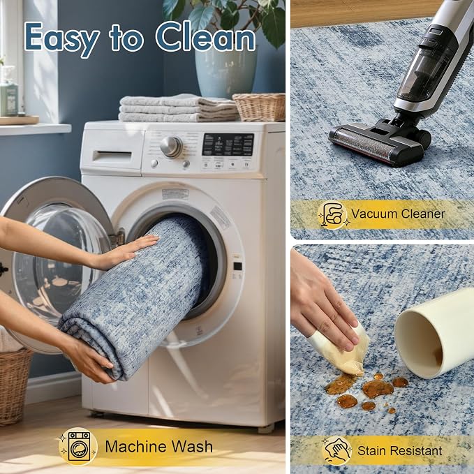 9x12 Ft Extra Large Washable Area Rugs - Image 8