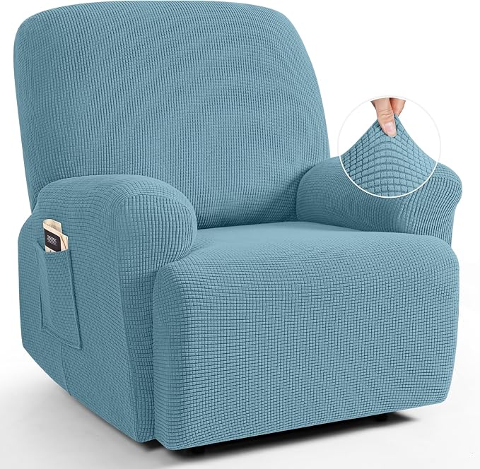 TAOCOCO Oversized Recliner Chair Covers, 1 Seater Streach Recliner Covers Soft by TAOCOCO