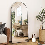HARRITPURE 56"x21"Full Length Mirror Arch Floor Mirrors by HARRITPUREHome