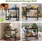 AmazerBath Bamboo Over The Toilet Storage Shelf - Image 6