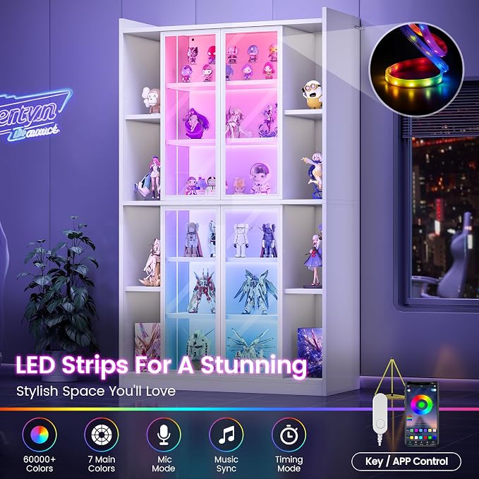 SEDETA 71" Display Cabinet - Image 4