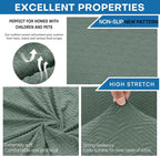 XINEAGE New 3 Pieces Couch Covers - Image 5