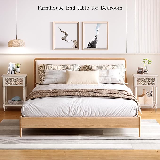 SUNBURY Vintage Nightstand - Image 6