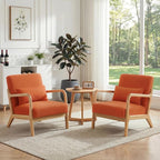 Mid Century Accent Chair, Comfy Arm Chair - Image 3