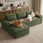 104" Cloud Sectional Couch L-Shaped - Image 8