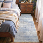 2x6 Ft Washable Runner Rug, Non-Slip Low Pile Hallway Kitchen Area Rug - Image 3
