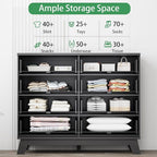 Fluted Dresser for Bedroom - Image 3