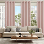 Blackout Curtains for Bedroom, 52 x 84 Inches Long, 2 Panels | Thermal Insulated - Image 6