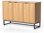 EYYTHUNG Fluted Storage Cabinet - Image 8