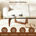 Modern Coffee Table for Living Room Retro Center Table - Image 5