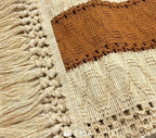 FEXIA Boho Table Runner 60 Inches Long Macrame Summer Decor Coffee Table Cover - Image 7
