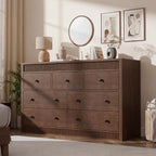 GarveeHome 7 Drawer Dresser for Bedroom, Modern Long Storage Dresser Organizer - Image 4