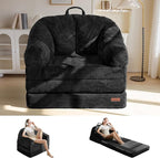 MAXYOYO Folding Sofa Bed with Backrest, Boneless Fold Out Couch Bed with Handle by MAXYOYO