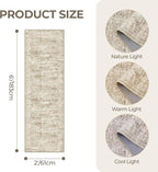 2x6 Runner Rug Non Slip, Washable Hallway Runner Rug, Nursery Room, Soft Runner - Image 2