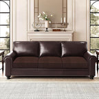 ANARACHON Leather Look Couch Cushion Covers Sofa Seat Slipcovers Sets Couches - Image 2