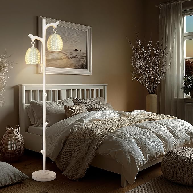 Scenekoy Rustic 68” Tall Floor Lamp - Image 5