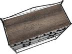 Household Essentials Ashwood Iron Sideboard - Image 7