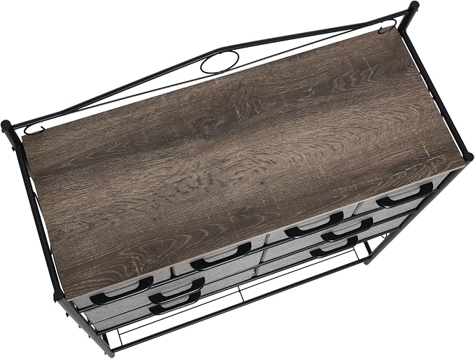 Household Essentials Ashwood Iron Sideboard - Image 7