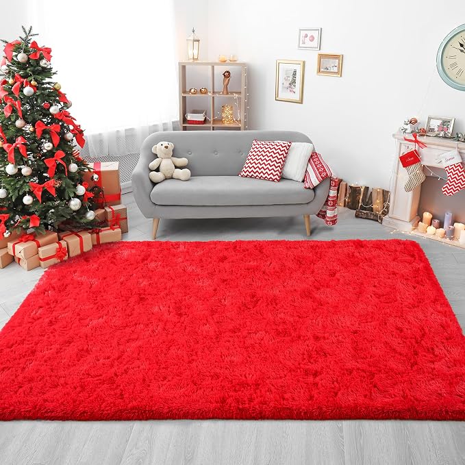 Chicrug Soft Area Rugs for Bedroom Living Room Plush Fluffy Rug 3x5 | Shag - Image 7