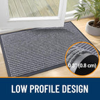 OLANLY Front Door Mat 47x23, Waterproof Heavy-Duty Indoor Outdoor Doormat | - Image 4