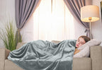 Utopia Bedding Soft Fleece Bed Blanket Twin Size Ash Grey | Microfiber Plush - Image 8