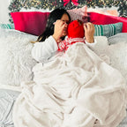 Bedsure GentleSoft Cream Throw Blanket - Image 6