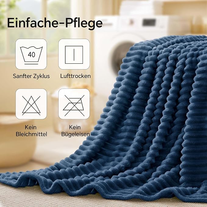 BEDELITE Ribbed Full Size Blanket - Image 6