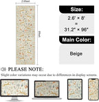 DUKINO 2.6x8 Rug for Hallway, Washable Kitchen Runner Rug Non Slip, Stain - Image 2