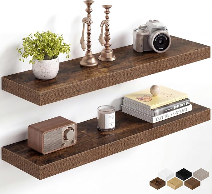 Fun Memories 30Inch Floating Shelves by FunMemories