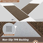 BEQHAUSE Kitchen Runner Rugs 32"x84", Kitchen Mats - Image 4