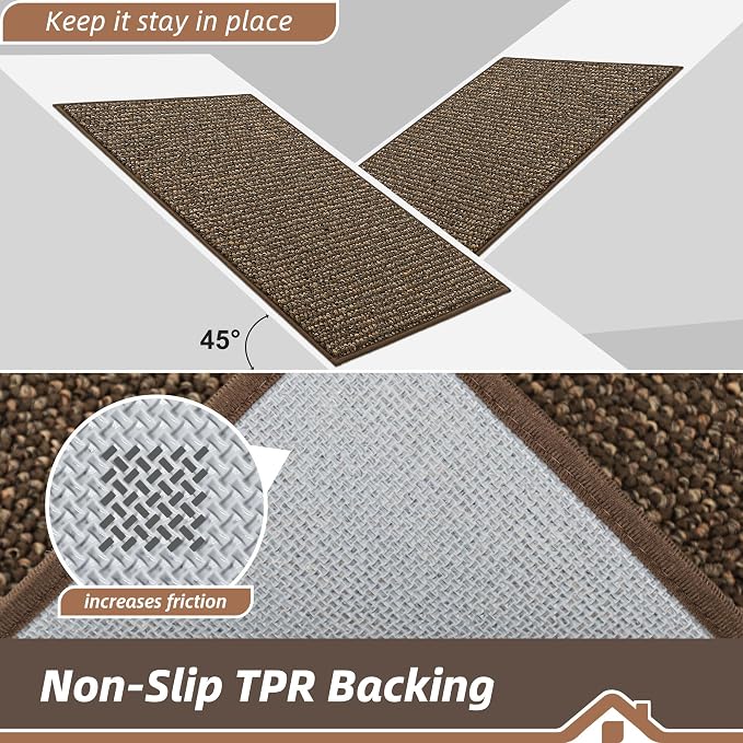 BEQHAUSE Kitchen Runner Rugs 24"x84", Kitchen Mats - Image 4