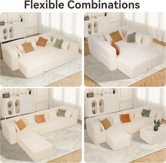 MONVANE Modular Sectional Cloud Couch - Image 3