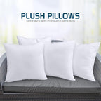 Utopia Bedding Throw Pillows, Decorative 22x22 Pillow Inserts - Image 6