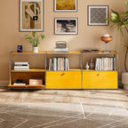 Modern Storage Cabinet Sideboard Versatile Free-Standing Organizer Cabinets - Image 2