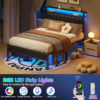 Furnulem Queen Size Bed Frame - Image 4