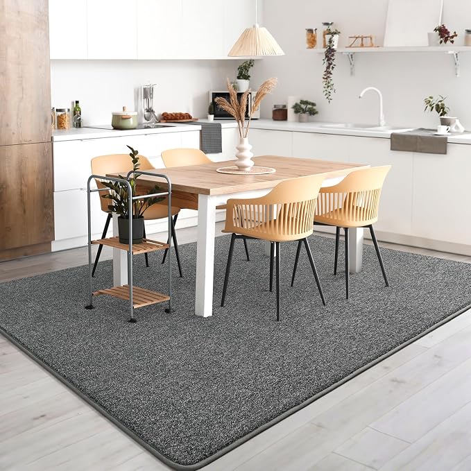 5x7 Area Rugs for Living Room Non Slip Bedroom Rug, Minimalist Washable Indoor - Image 7