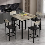 AWQM 5-Piece Dining Table Set, Dining Table Set - Image 2