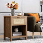 SICOTAS Rattan Nightstands Set of 2 - Image 7