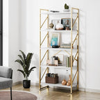 Shintenchi 5 Tiers Bookshelf, Classically Tall Bookcase Shelf, Industrial Book by Shintenchi%7CFurnitureMadeforRealLife