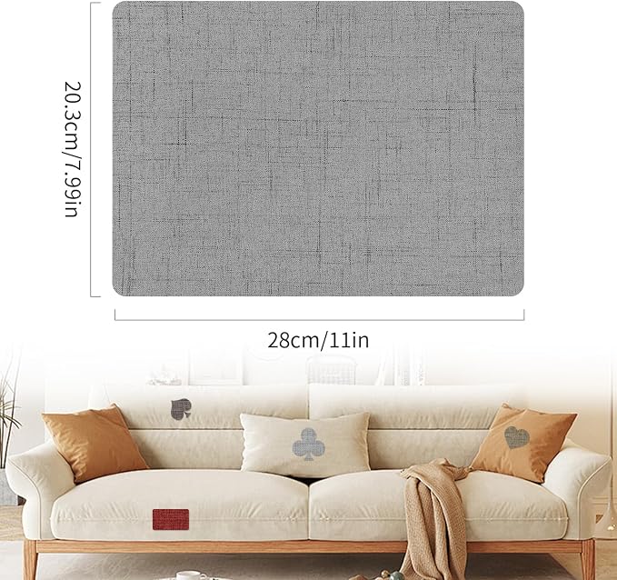 SYLVASS 8x11 Inch Fabric Repair Patches, Self-Adhesive Linen Patch - Image 2