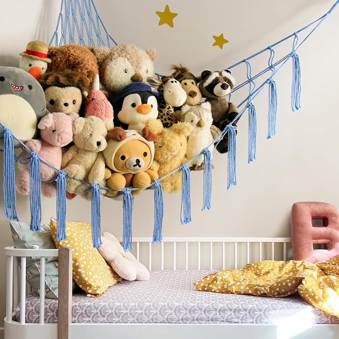 mirolam Stuffed Animal Storage Hammock Net - Image 2