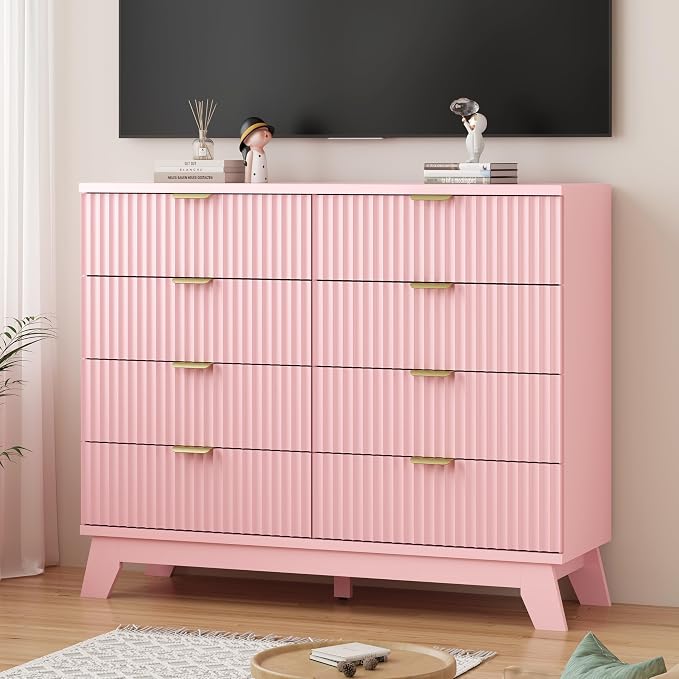 Xixini Fluted Dresser for Bedroom - Image 7