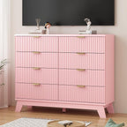 Xixini Fluted Dresser for Bedroom - Image 7