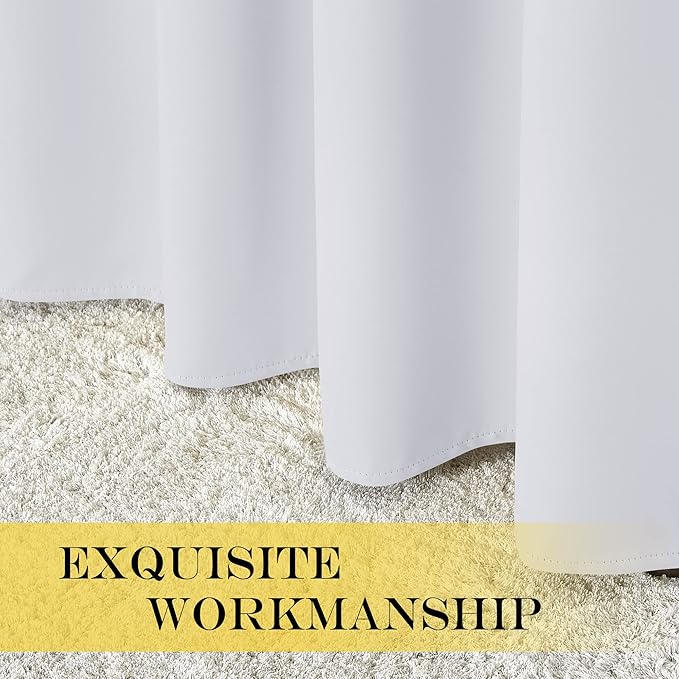 NICETOWN Grommet Top Thermal Insulated Solid Room Darkening Curtain / Drape - Image 7