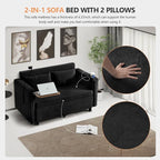 3-in-1 Convertible Sleeper Sofa Couch - Image 4