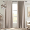 Topfinel 100 Inch Long Blackout Country Curtains by Topfinel