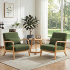Mid Century Accent Chair, Comfy Arm Chair - Image 3