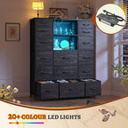 EnHomee 51" H Dresser with 15 Drawers Dresser - Image 5