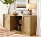 FORTUNETEC 63" Sideboard Buffet Cabinet - Image 5