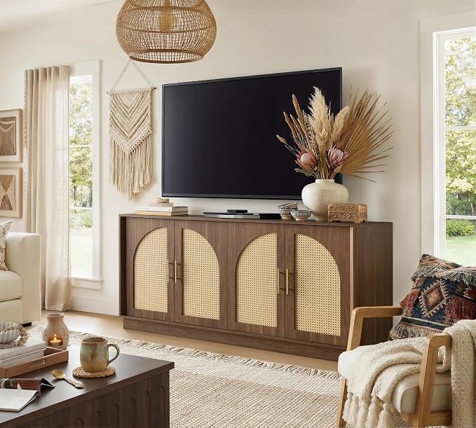 FORTUNETEC 63" Sideboard Buffet Cabinet - Image 6